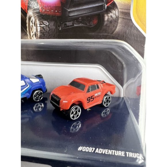 Micro Machines Stunt Pack Series 2 #05 Motorcycle Hognose Adventure Truck New - Picture 12 of 12